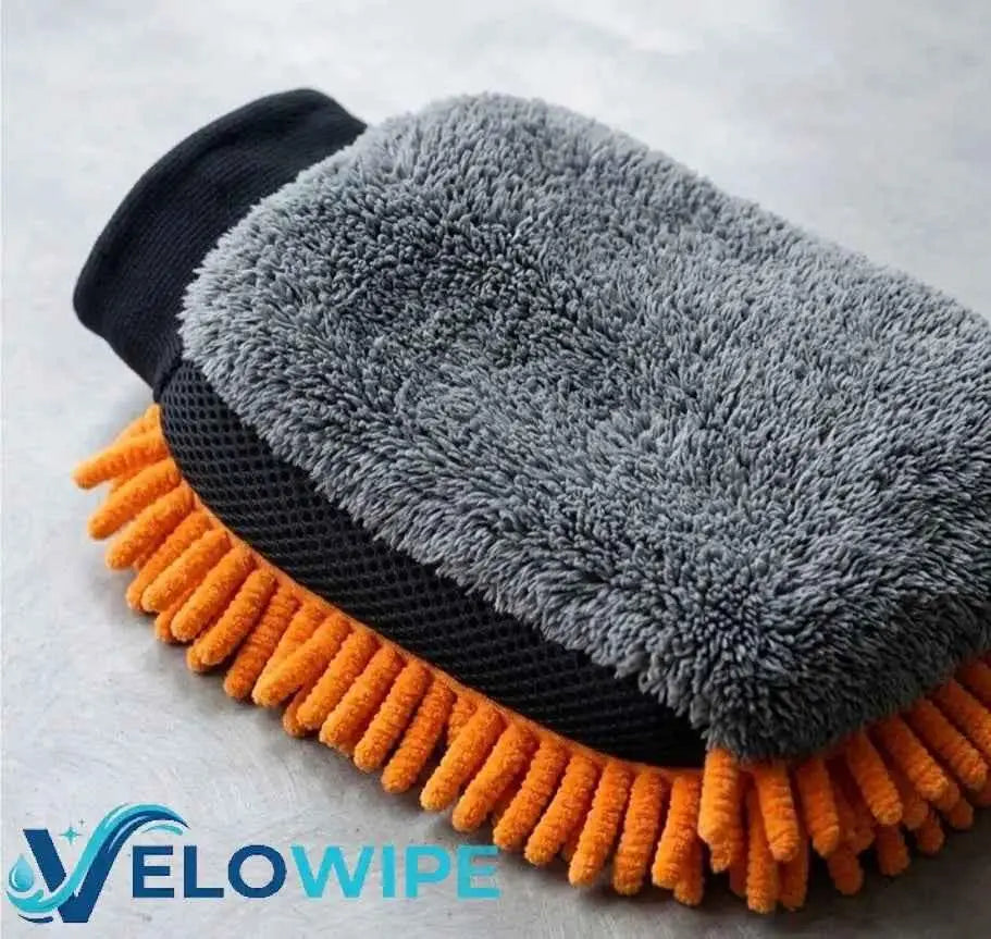 Auto Waschhandschuh.